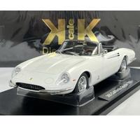1966 Ferrari 365 California Spyder White Diecast Model Car 1/18 KK Scale