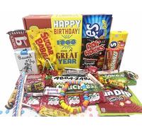 1966 Nostalgic Candy Childhood Mix Gift Box for 60th Birthday for Man or Woman Jr