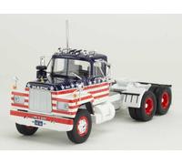 1966 R Series Truck Tractor American Flag Livery 1/43 Diecast Model by IXO Models U43TR001