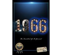 1966 - The Essential Go-To Journal: 1966 birthday gift, personal organizer, great gift, keepsake, password log, unique gift for born in 1966, practical birthday present, handy size, significant events