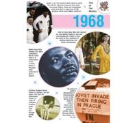 1968 Wedding Anniversary Gifts - 1968 DVD Documentary Film and 1968 Year Card