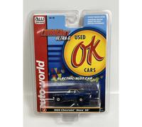 1969 Chevrolet Nova SS Blue Thunderjet Ultra G HO Slot Car Auto World SC377-2