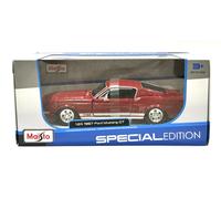 1969 Ford Mustang red muscle car Maisto 1/24 diecast metal model car #31260