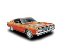 1969 Ford Torino Cobra Fastback 1:25 AMT Model Kit AMT1217