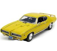 1969 GTO Judge Yellow 1/18 Diecast Model Car by Motormax 73133y