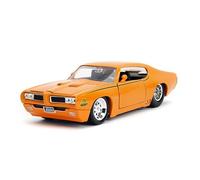 1969 Pontiac GTO Judge Pro Stock Orange 1/24 Diecast Car Model by Jada