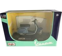 1969 Vespa 150 Sprint Veloce in blue, 1:18 scale model from Maisto