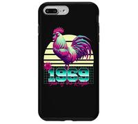 1969 Year of the Rooster 80s Retro Vaporwave Chinese Zodiac Case for iPhone 7 Plus/8 Plus