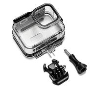 196FT/60M Waterproof Case for DJI Action 5 Pro Action 4/3 Camera, for Gopro13/12/11/10/9, Anti-Fog Underwater Housing Shell Cage Supports Deep Diving Scuba Snorkeling Swimming, Quick Release Screw