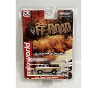 1970 Chevy Baja Blazer Orange X Traction Off Road HO Scale Auto World SC375-3