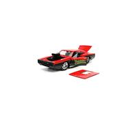 1970 Dodg-e Charger R/T Voodoo Charger Red and Black Bigtime Muscle Series 1/24 Diecast Model Car by Jada 32703