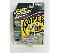 1970 Dodge Coronet Super Bee 1:64 White Lightning Chase Model JLMC029B