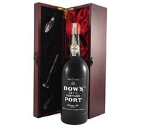 1970 Dow's Vintage Port presented in a silk lined wooden box with four wine accessories, 1 x 750ml