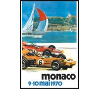 1970 Monaco Grand Prix Racing Notebook: Journal 6x9 Inches , 110 page Exercise Book Funy Great For Children Note Taking Writing