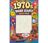 1970s Groovy Word Search Puzzle Book: Word Searches with Easy-to-Read Print about 1970s, Groovy, Disco, and More | 6x9 inches, 110 pages | 50+ Puzzles.....A Perfect Gift, and Free Time