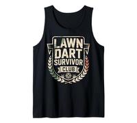 1970s Lawn Darts Survivor Nostalgic Tank Top