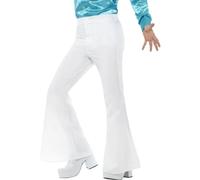 1970s Mens 1960s Flared Trousers Groovy Disco Flares Fancy Dress Hippie