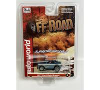 1971 Ford Baja Bronco Blue X Traction Off Road HO Scale Auto World SC375-4