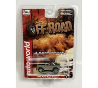 1971 Ford Baja Bronco Green X Traction Off Road HO Scale Auto World SC375-4