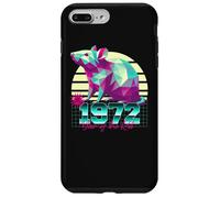 1972 Year of the Rat Birthday 80s Retro Chinese Zodiac Sign Case for iPhone 7 Plus/8 Plus