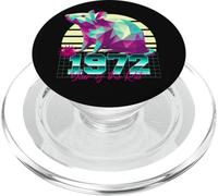 1972 Year of the Rat Birthday 80s Retro Chinese Zodiac Sign PopSockets PopGrip for MagSafe