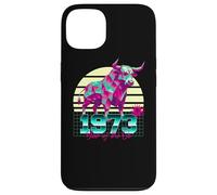 1973 Year of the Ox Birthday 80s Retro Chinese Zodiac Sign Case for iPhone 13