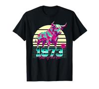 1973 Year of The Ox Birthday 80s Retro Chinese Zodiac Sign T-Shirt