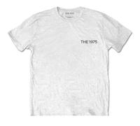 1975 - the - Rockoff Trade The 1975 Unisex T-Shirt: ABIIOR Side Face Time (Back Print) Medium/White