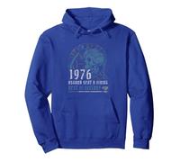 1976 Asgard Sent A Viking 48th Birthday Pullover Hoodie, Adult Unisex, Royal Blue, XX-Large