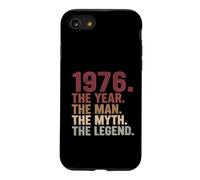1976 Born Man-Myth-Legend Vintage Birthday Case for iPhone SE (2020) / 7/8