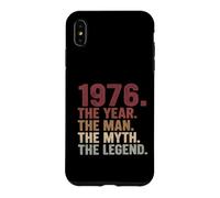 1976 Born Man-Myth-Legend Vintage Birthday Case for iPhone XS Max