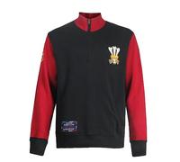 1976 Wales Rugby Sweatshirt Zipper Grand Slam Navy Blue