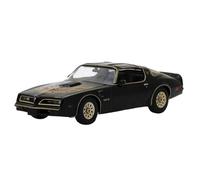 1977 Pontiac Firebird Black Smokey and the Bandit (1977) Movie Hollywood Rides Series 1/32 Diecast Model Car by Jada 31061