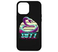 1977 Year of the Snake 80s Retro Vaporwave Chinese Zodiac Case for iPhone 12 Pro Max