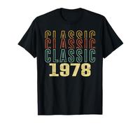 1978 Birthday Cool Classic, Born In 1978 Birthday Gifts T-Shirt