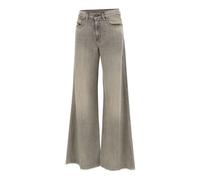 1978 D-Akemi L.32- female- Diesel- Wide Jeans- Gray- W30 L32- Jeans W30 L32