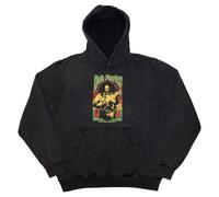 1978 Pullover Stone Wash Hoodie Bob Marley Grey XL