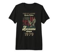 1979 American Flag Eagle 47th Birthday Patriotic Premium T-Shirt