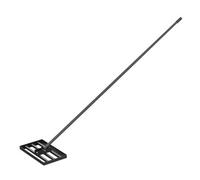 198 X 43 X 25 Cm Handle Lawn Leveller Rake Levelling Lute Gardening Tool Carbon Steel