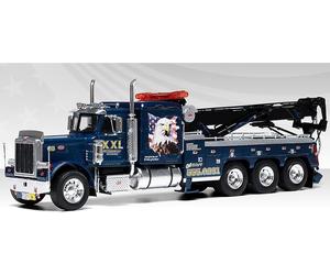 1980 359 Wrecker Tow Truck XXL Towing and Recovery Blue Metallic with Graphics 1