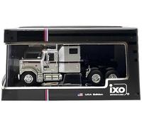 1980 GMC General - Silver w/ Black & Red Stripes Diecast 1:64 Scale Model - IXO America IA64004