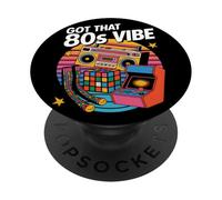 1980s 80s Reunion Nostalgia Memories Music School Grew Up PopSockets Adhesive PopGrip