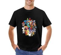 1980's Retro Throwback Mashup Memories - 80's Kids TV Shows T-Shirt Clothes Cute Clothes Mens t Shirt Black XL