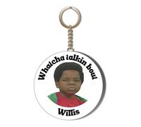 1980'S TV - Different Strokes - What You Talking About Willis - 58mm Keyring Bottle Opener