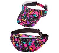 1980s Visor And Belt Bag