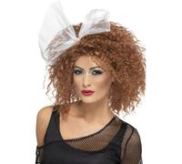 1980s Wild Child Wig Adults Material Girls Madonna Fancy Dress Accessory 80s