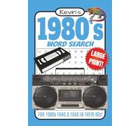 1980s Word Search Puzzle Book: Word Searches with Easy to Read, Large Print about the 1980s, Music, TV, Culture and More