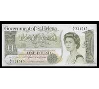 1982 Government of St Helena £1 Pound Note Uncirculated- Prefix A/1