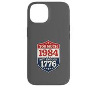 1984 Dystopian Reference Anti Tyranny Freedom Loving Case for iPhone 14