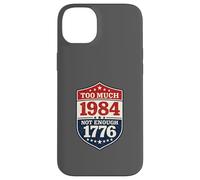 1984 Dystopian Reference Anti Tyranny Freedom Loving Case for iPhone 14 Plus